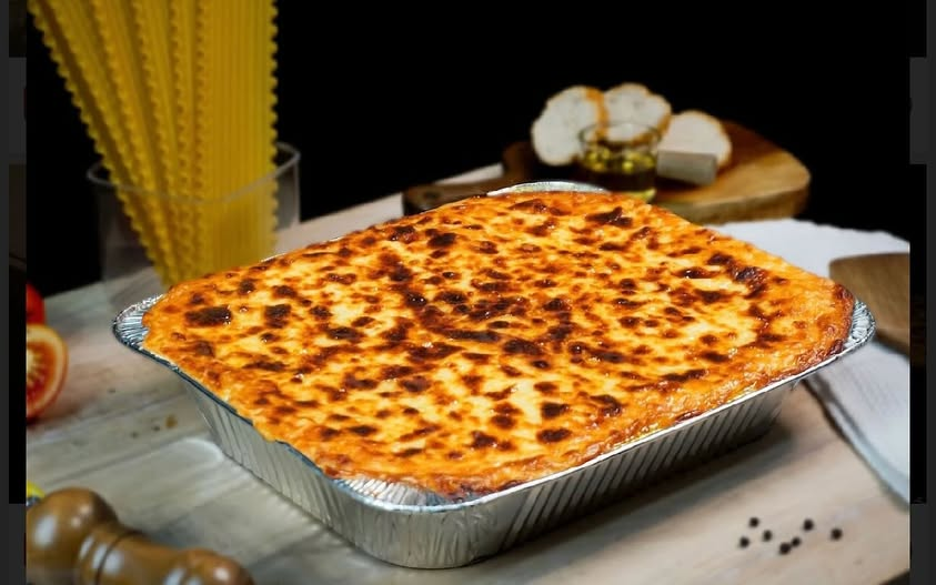 116 Kitchen lasagna — perfectly baked tray